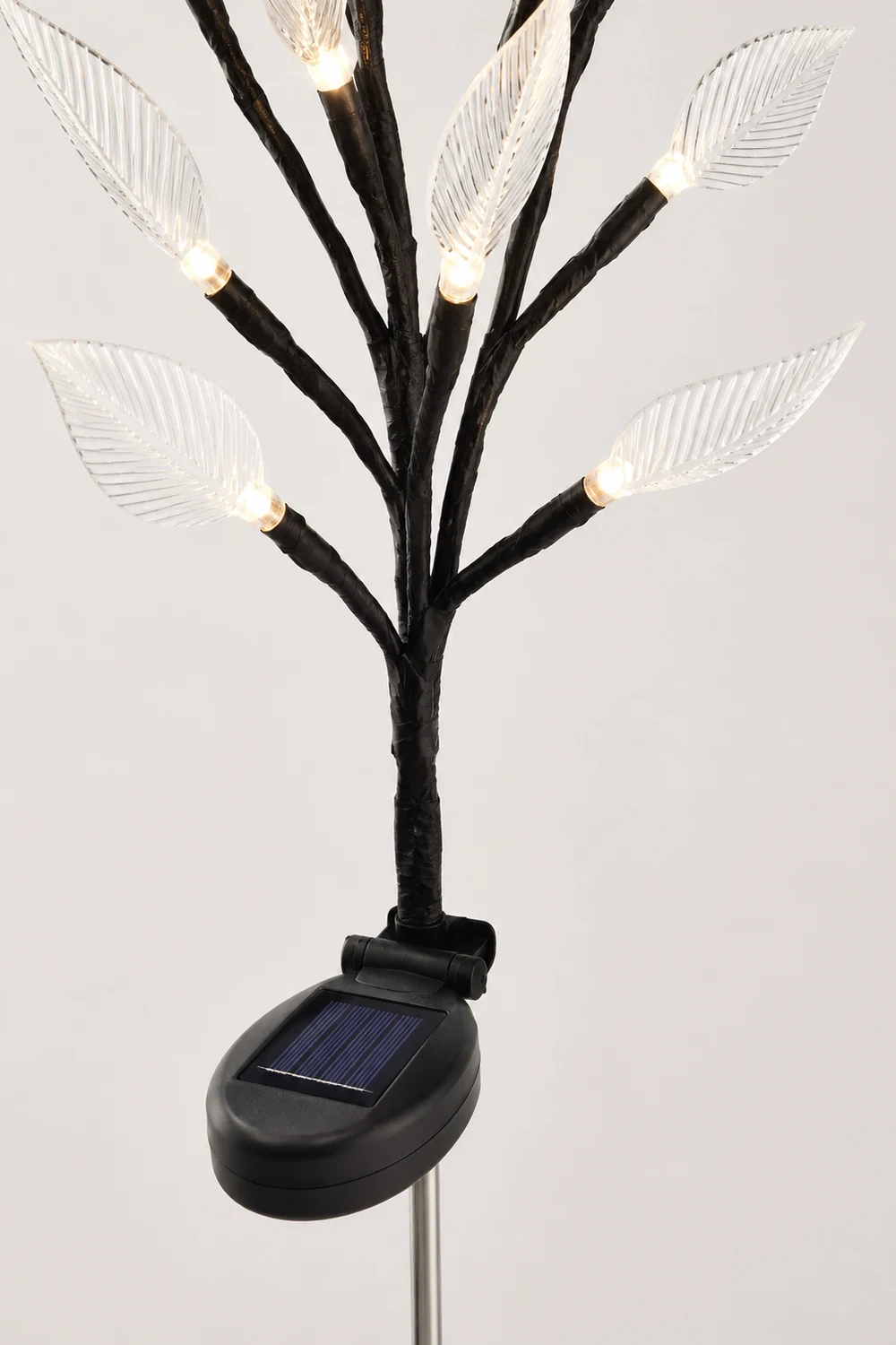Pena Außen-Wegeleuchte Blatt Solarenergie, 74CM lang - Lumpaz