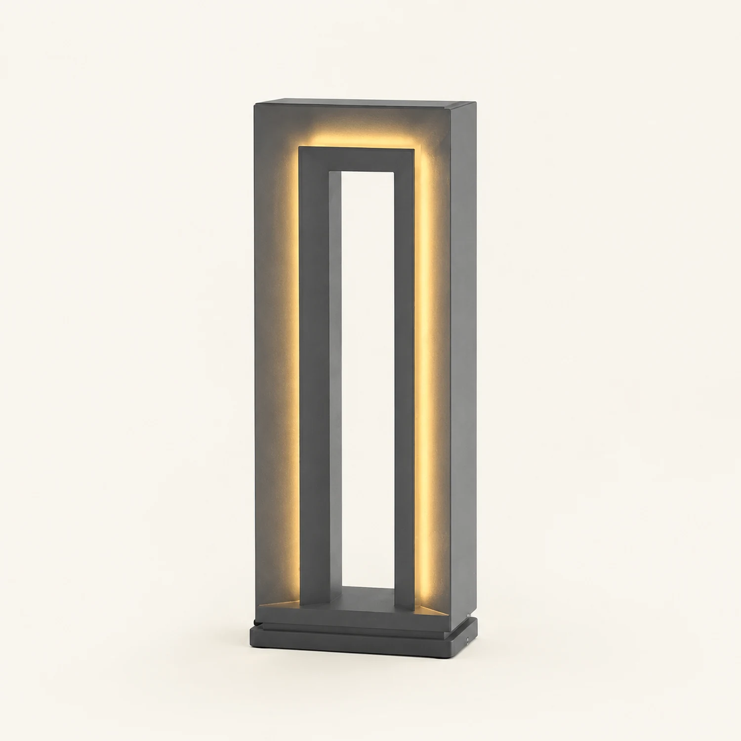Pena Außen-Wegeleuchte Rechteckig, Solar, 62CM Lang - Lumpaz