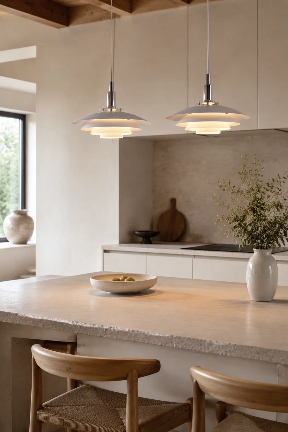 Morandi Pendelleuchte, 2 Farben, ∅38CM - Lumpaz