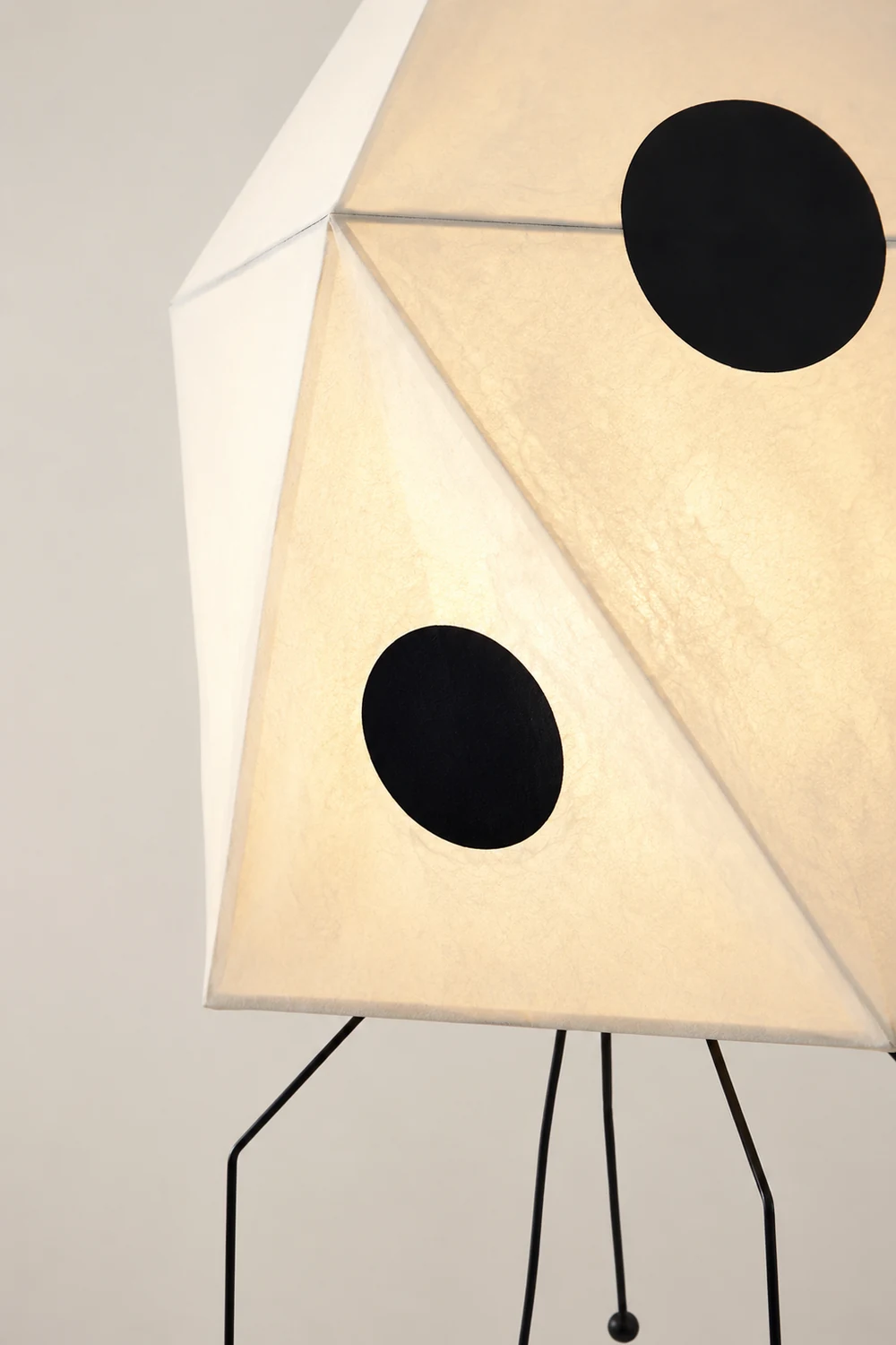 Renée Stehleuchte Kunstdruckpapier & Metall, 48CM Lang - Lumpaz