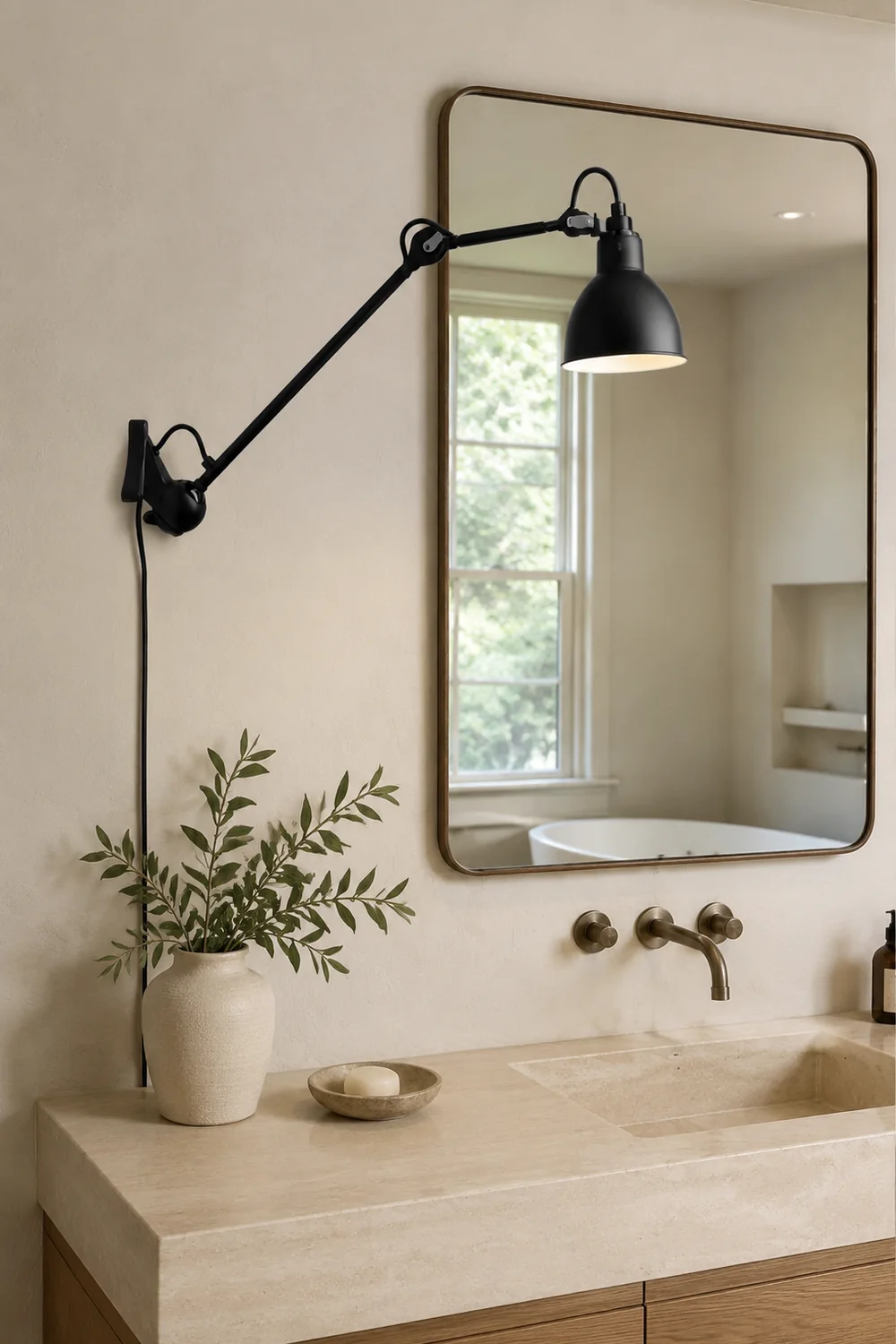 Brady Verstellbare Wandleuchte, Metall, 5 Farben - Lumpaz