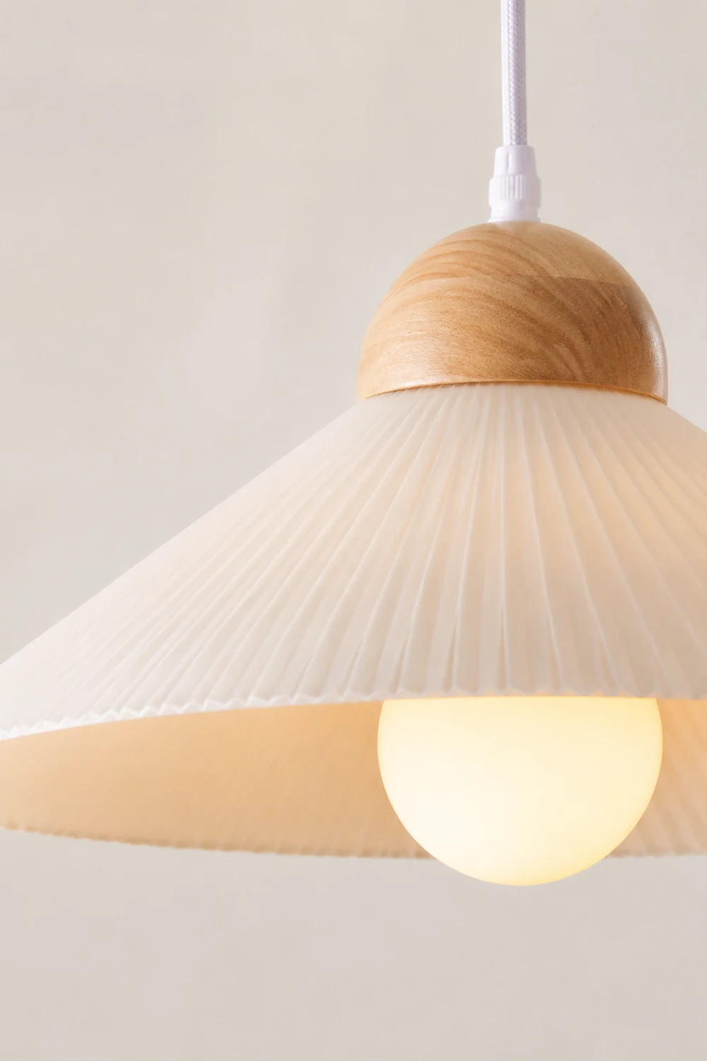 Ozaw Pendelleuchte Plissiert, ∅44CM - Lumpaz