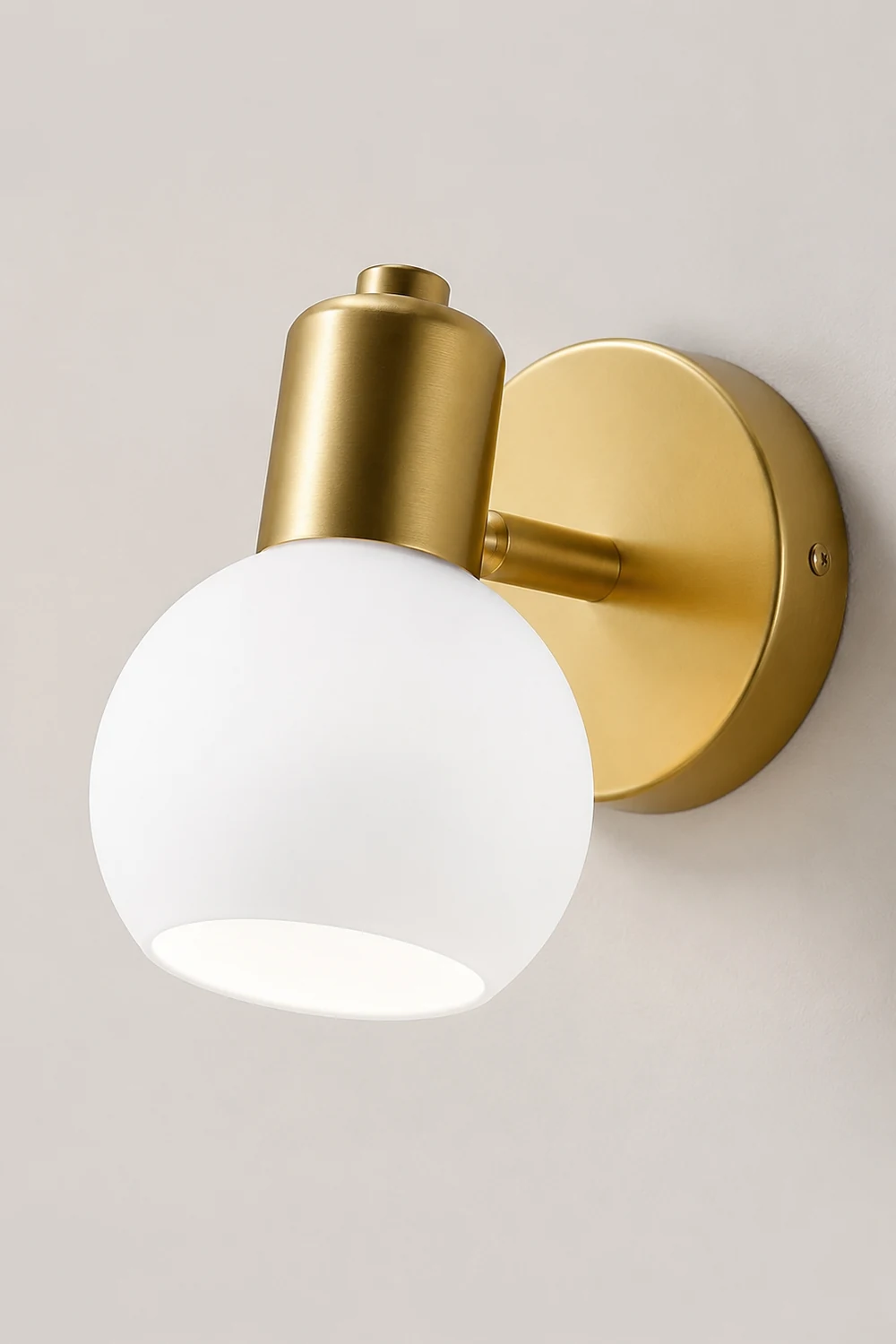 Valentina Gold Spiegelfront Waschtisch-Wandleuchte, 1/2/3-flammig - Lumpaz