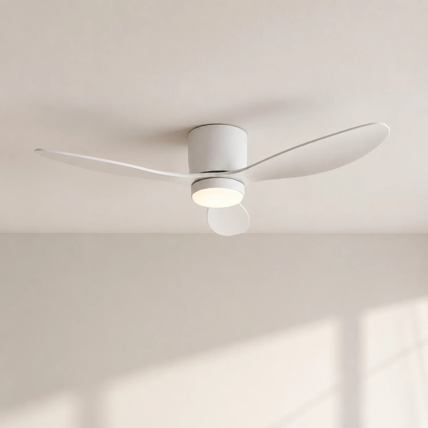 Walters 3-Blatt Deckenventilator mit Beleuchtung, 2 Farbe, ∅115CM - Lumpaz