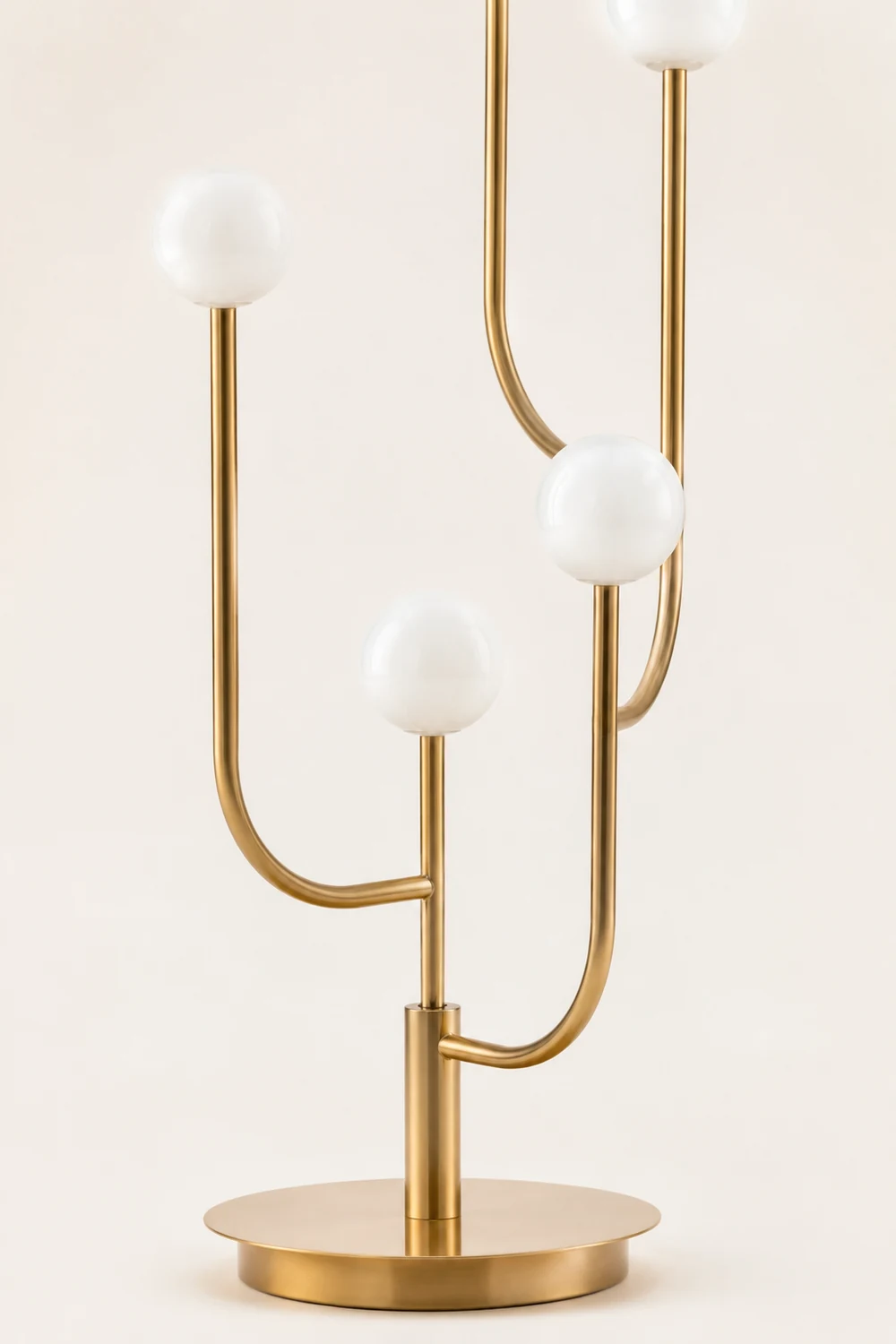 Valentina Kaktus Stehlampe, Messing & Glas, 180CM Lang - Lumpaz