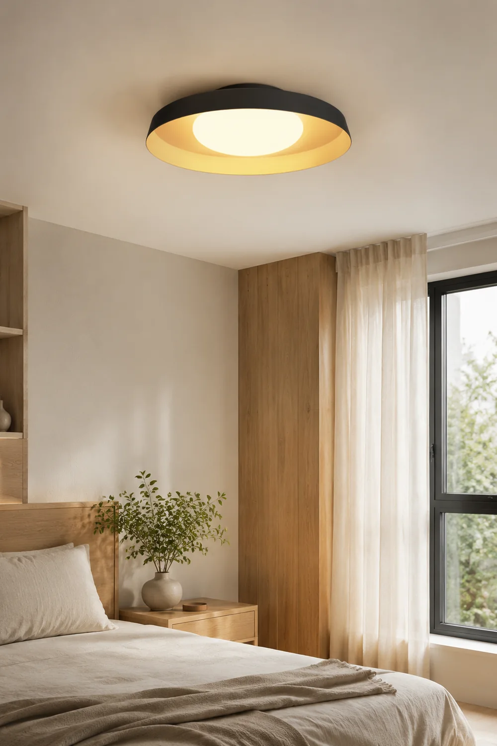 Carins Deckenleuchte, 2 Farben, ∅38CM/48CM - Lumpaz