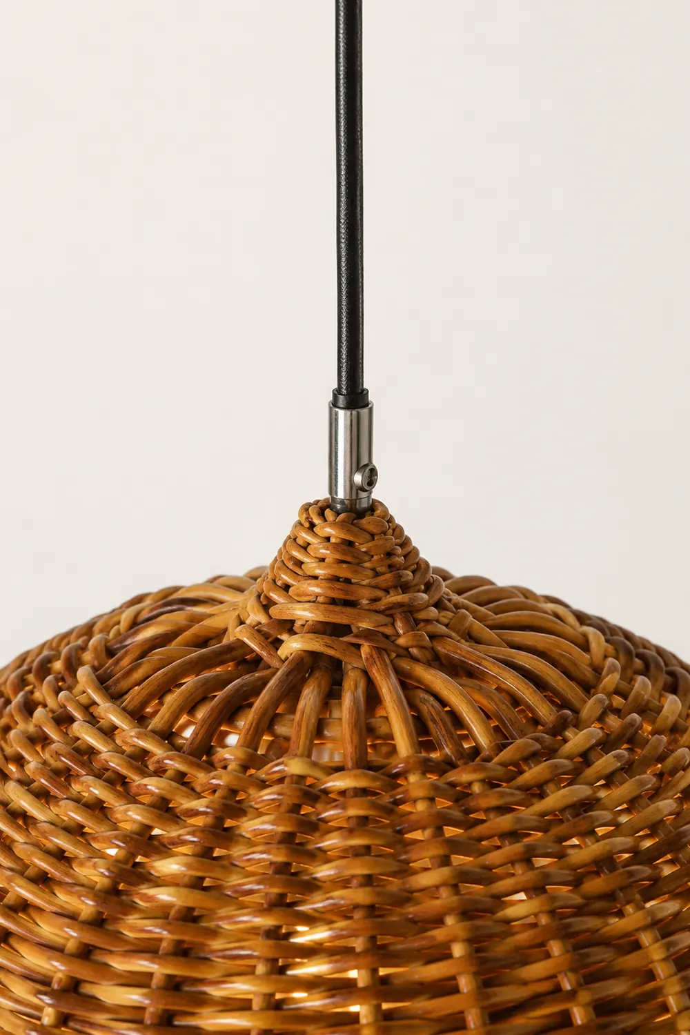 Ritta Außenpendelleuchte, Bambus, 16/38CM Lang - Lumpaz