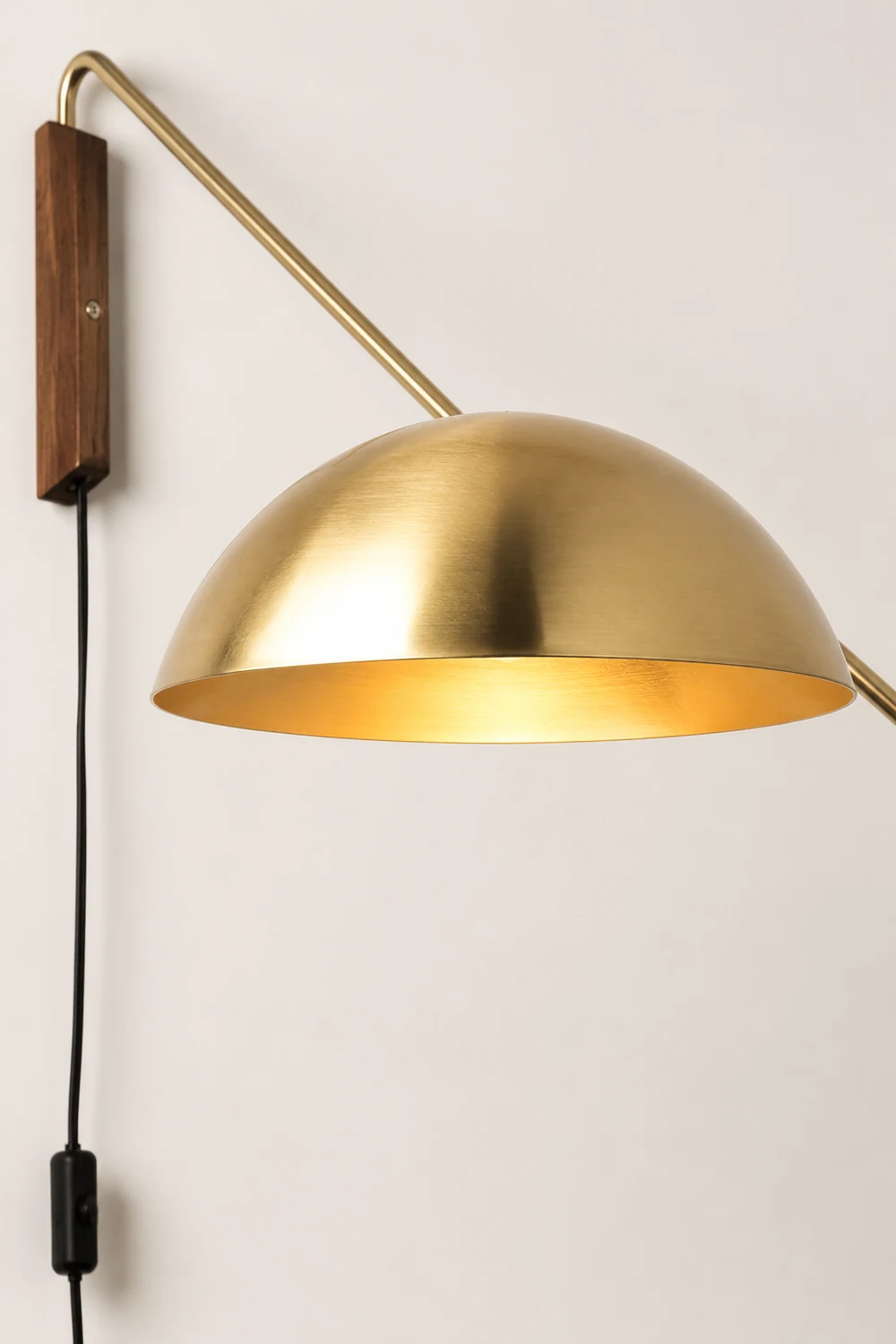 Brady Verstellbare Wandleuchte, Metall, 2 Farben - Lumpaz