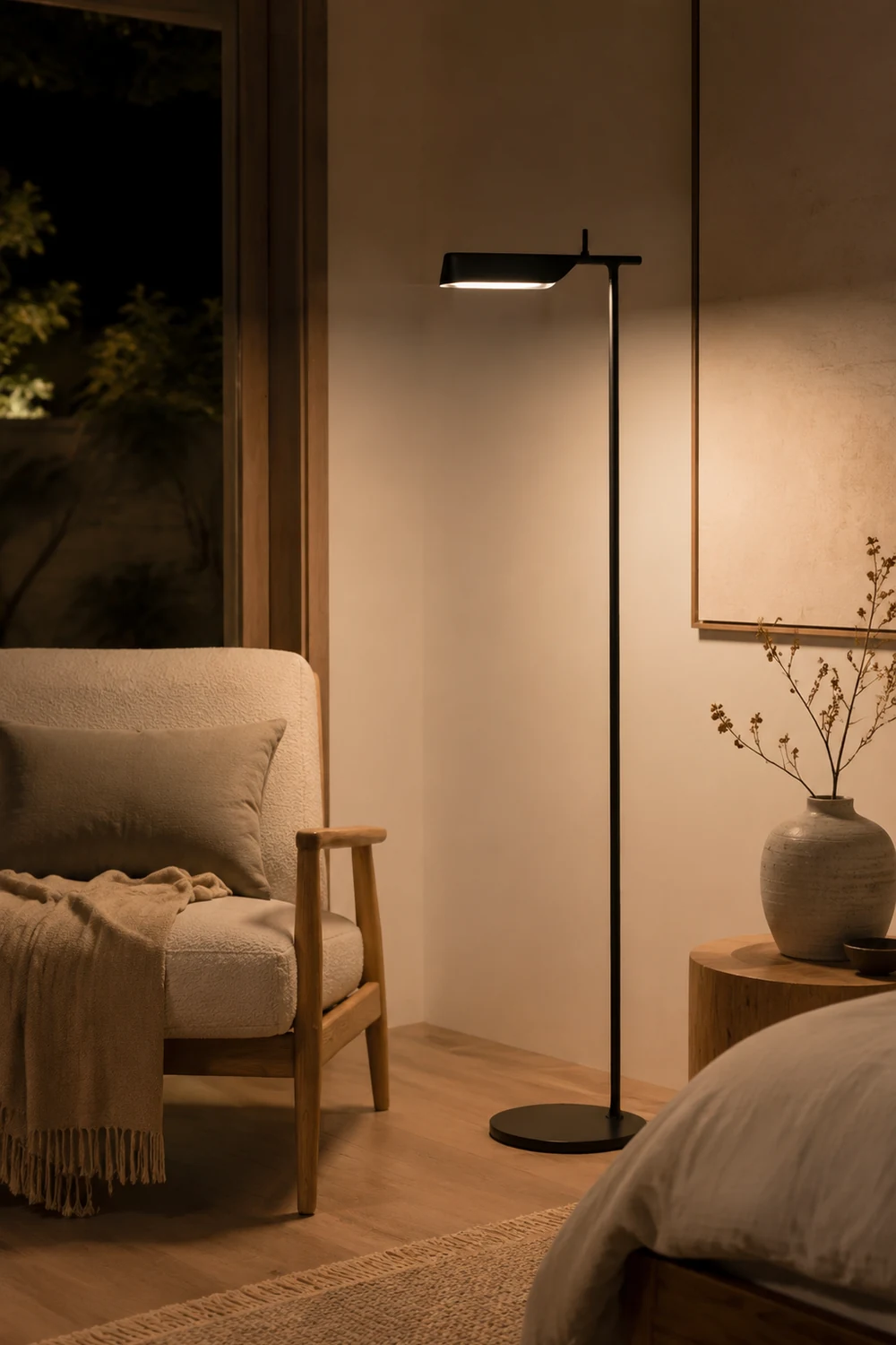Edge Minimalistische Rechtwinklige Stehlampe, 150CM Lang - Lumpaz
