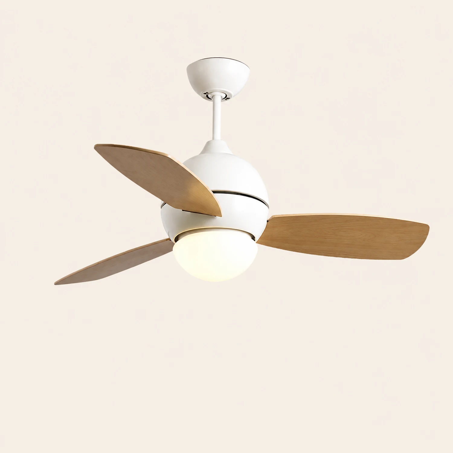 Morandi Bunte 3-Blatt-Deckenventilator mit Beleuchtung, 6 Farbe, ∅92CM - Lumpaz