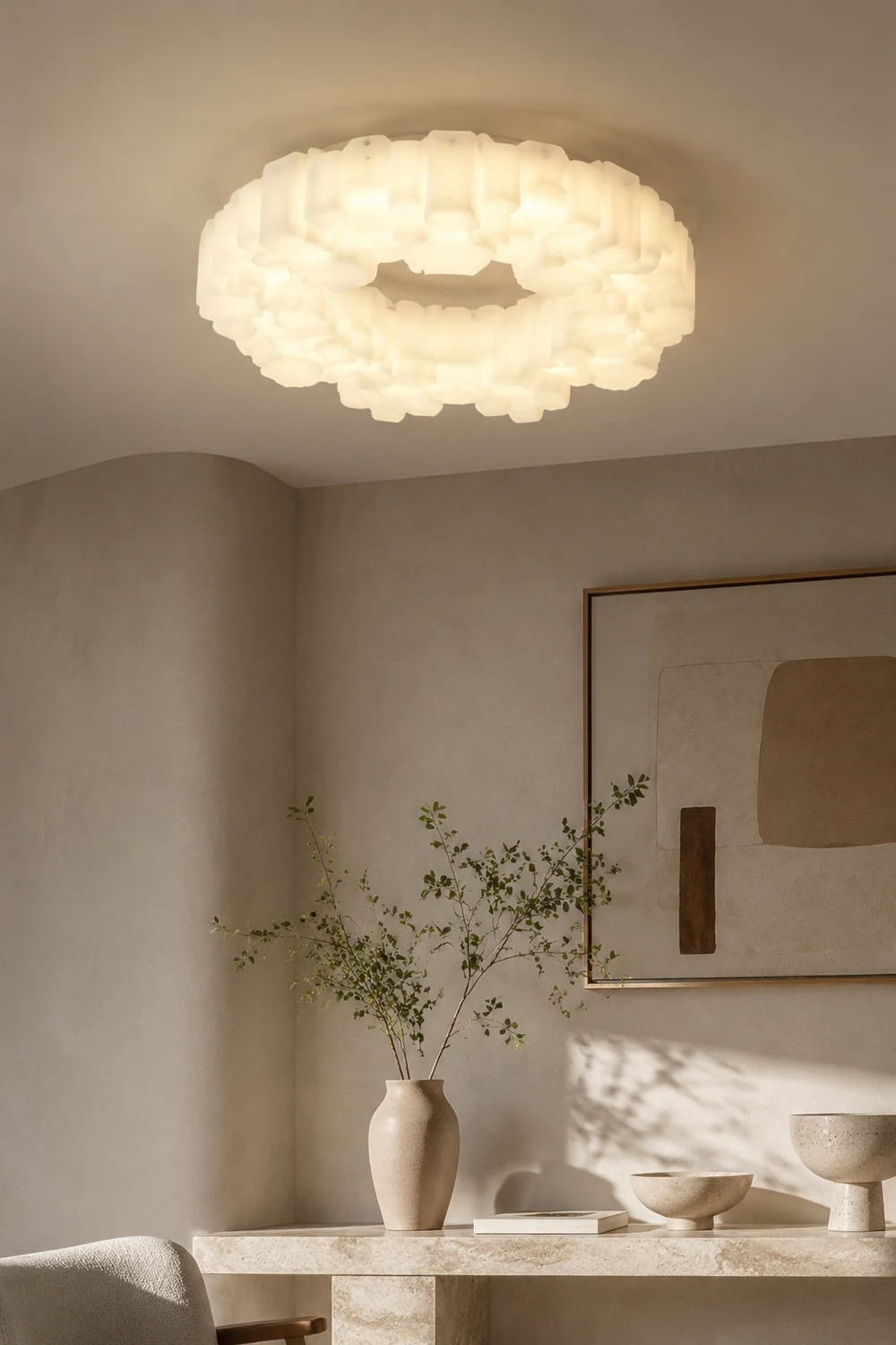 Quinn Bienenwabe Deckenleuchte, ∅68CM - Lumpaz