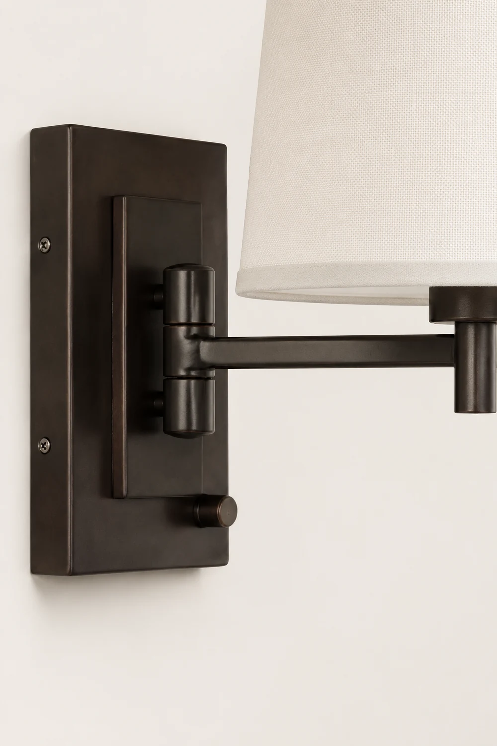 Eyrn Bronze Steckbare Verstellbare Wandlampe, ∅30CM - Lumpaz