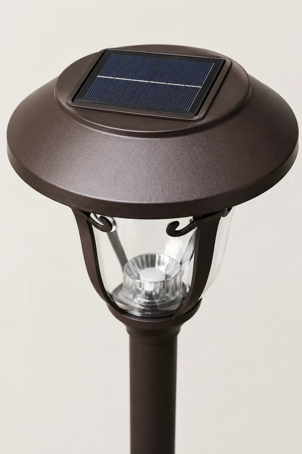 Pena Außen-Wegeleuchte  Abgeschrägt Glas Klar, 32CM lang - Lumpaz