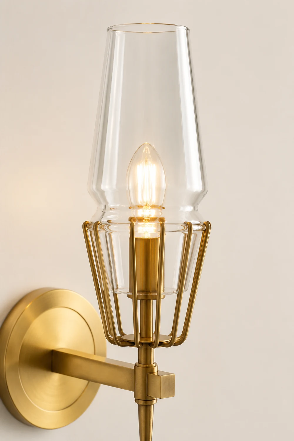 Blair Innenwandleuchte Glas - Lumpaz