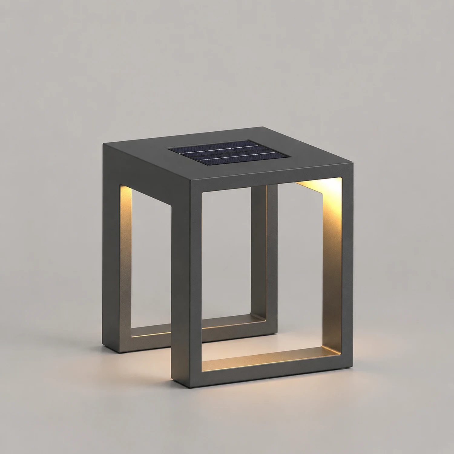 Orr Außenstehleuchte Rechteckig, Hohle, Höhe 40/50/60CM - Lumpaz
