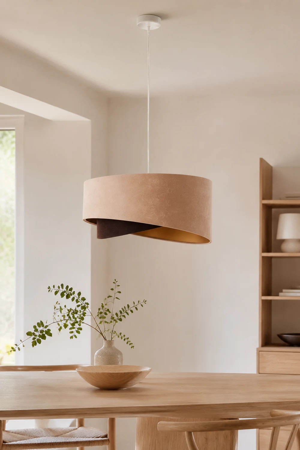 Renée Doppelschichtige Pendelleuchte, ∅50CM - Lumpaz