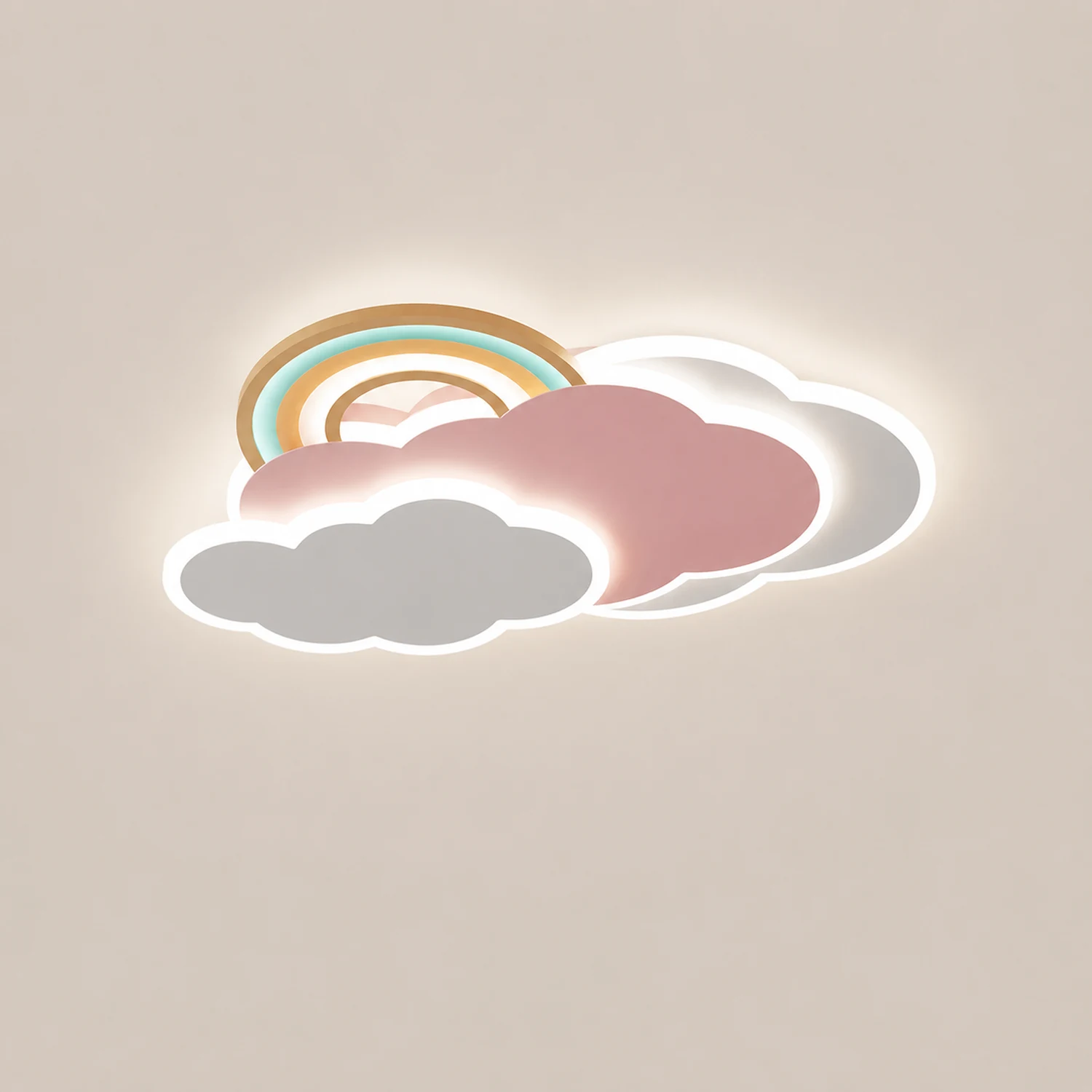 Minori Deckenleuchte Wolkenförmig, 51CM Lang - Lumpaz