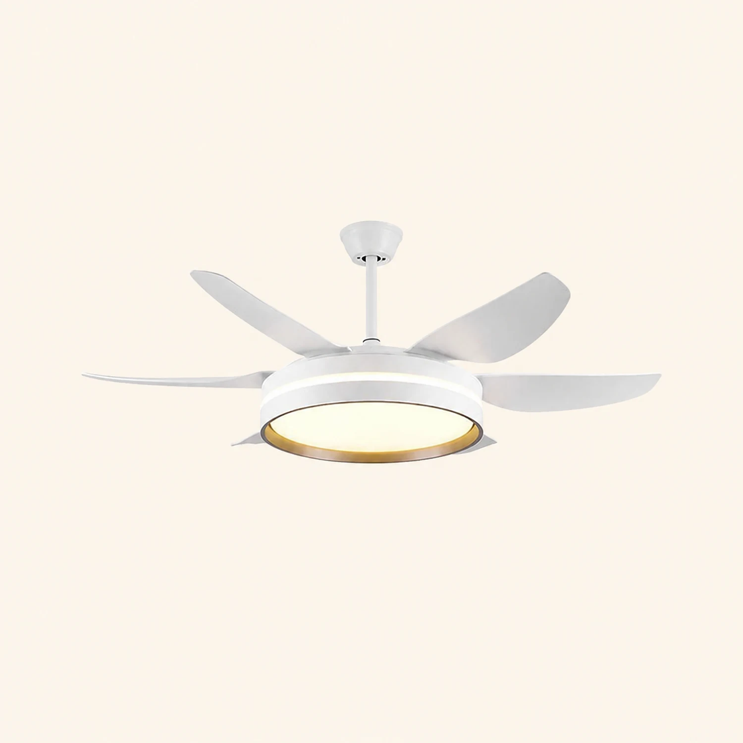 Haydn 6-Blatt-Deckenventilator mit Beleuchtung Grundlegend, ∅130CM - Lumpaz