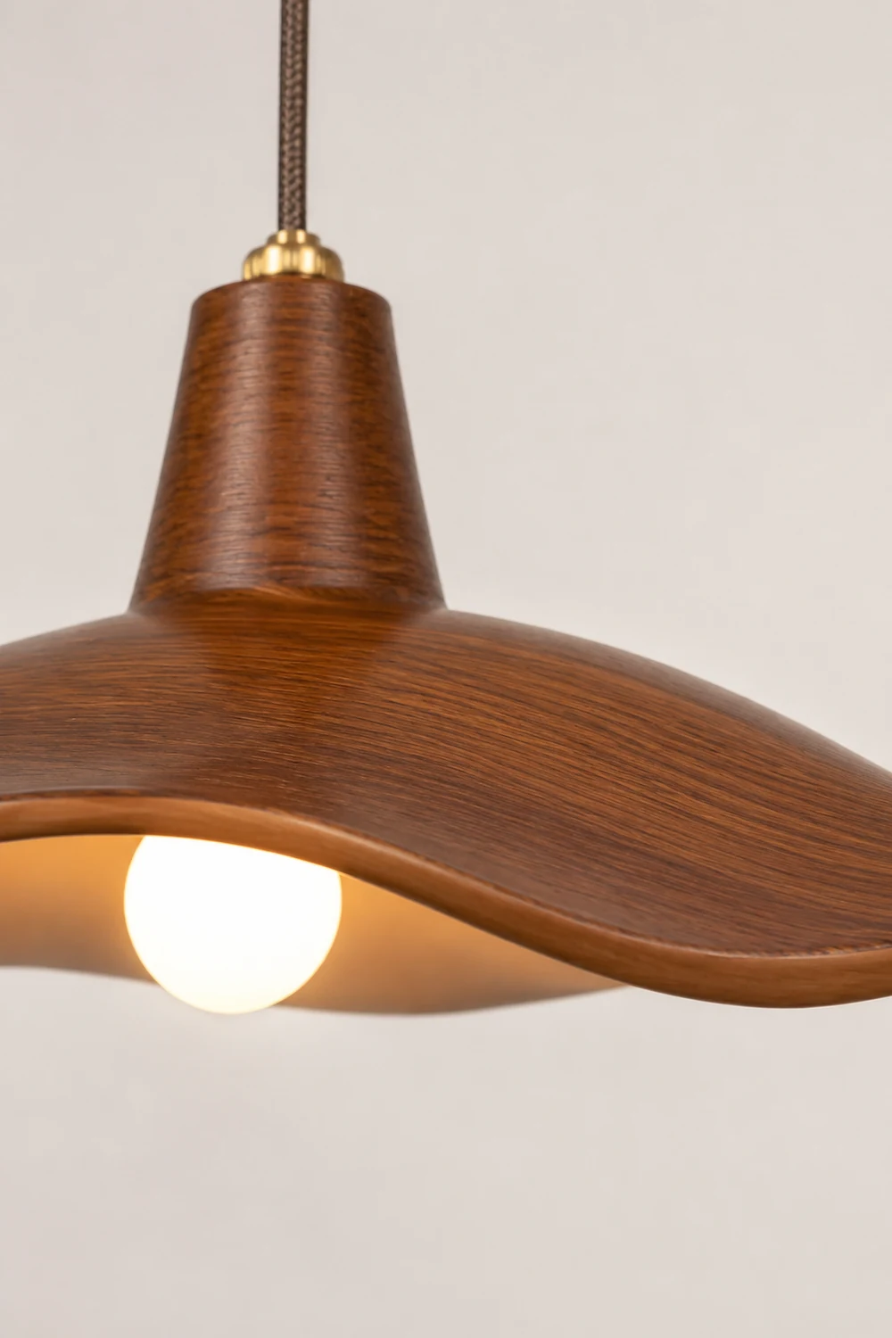 Carins Pendelleuchte Welle, 1/2/3-flammig, ∅28/38CM - Lumpaz