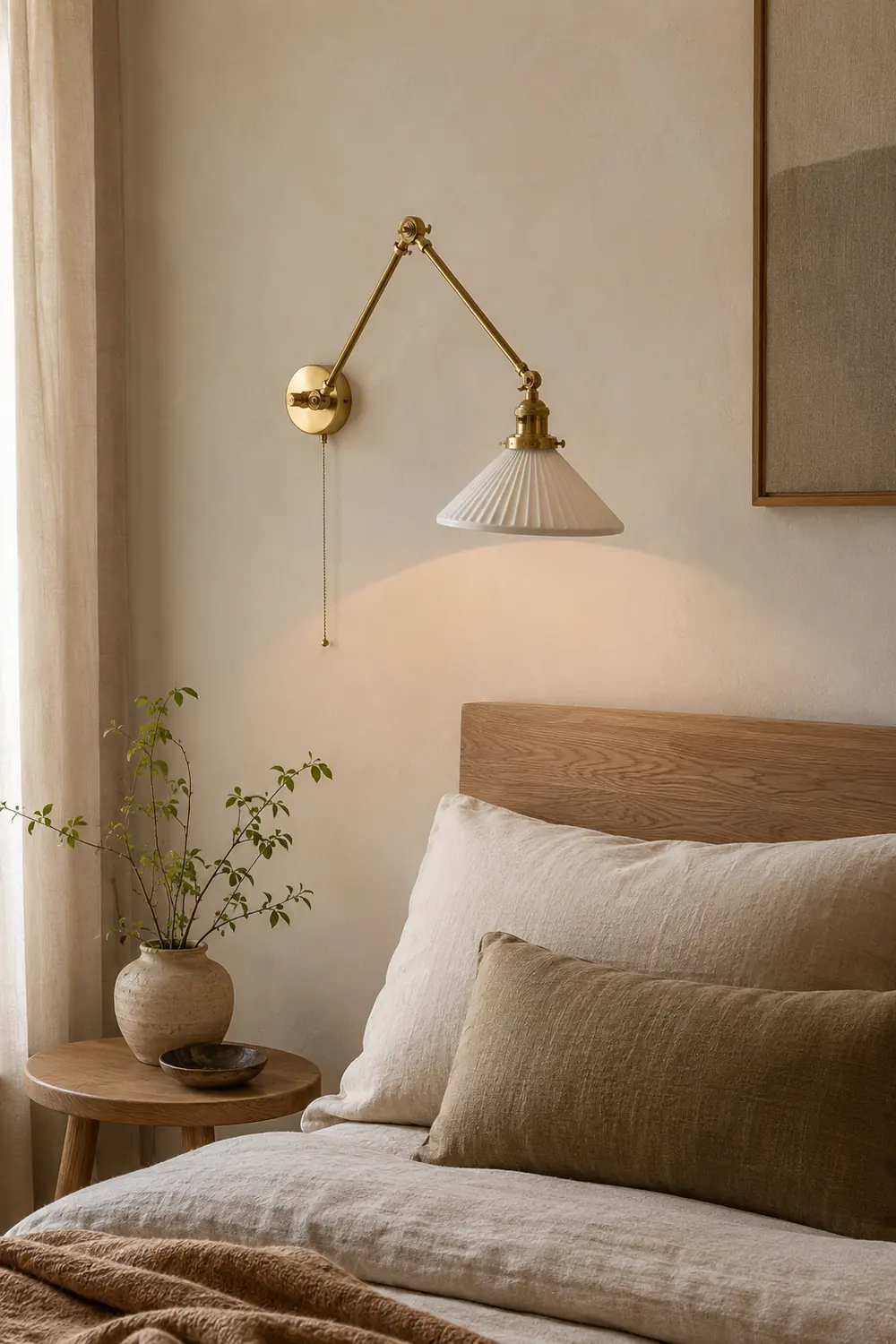 Carins Verstellbare Wandleuchte, Keramik & Metall, 4 Stil - Lumpaz