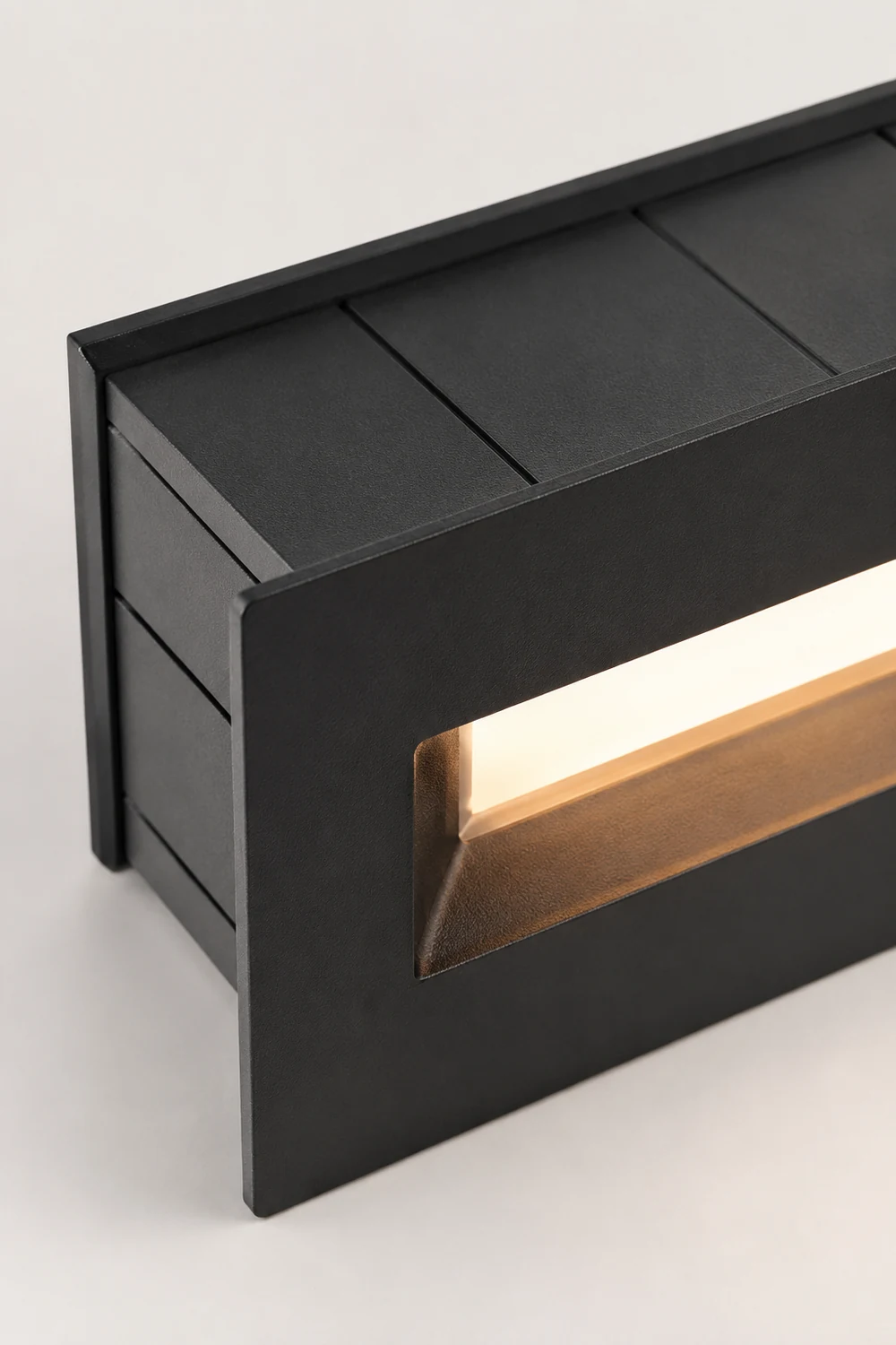 Orr Außen-Treppenleuchte Schwarz, 9/13CM Lang - Lumpaz