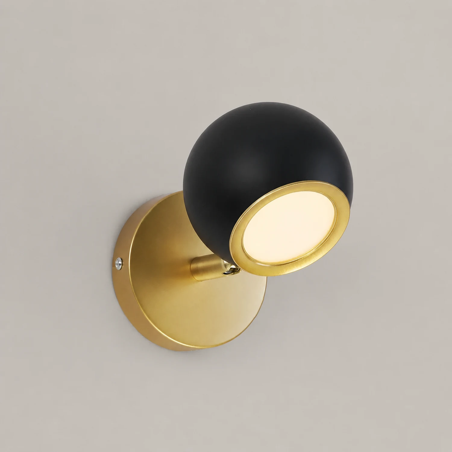 Leigh Globe Spiegel Front Vanity Wandleuchte, 1/2/3-flammig, 2 Farben - Lumpaz