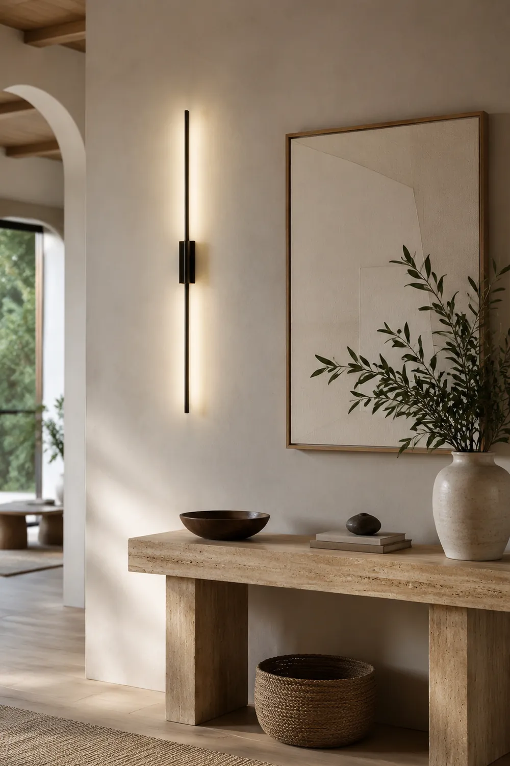 Edge Lineare Spiegelfront Waschtisch-Wandleuchte, 2 Farben & Stile, 61/80/100/120CM Lang - Lumpaz