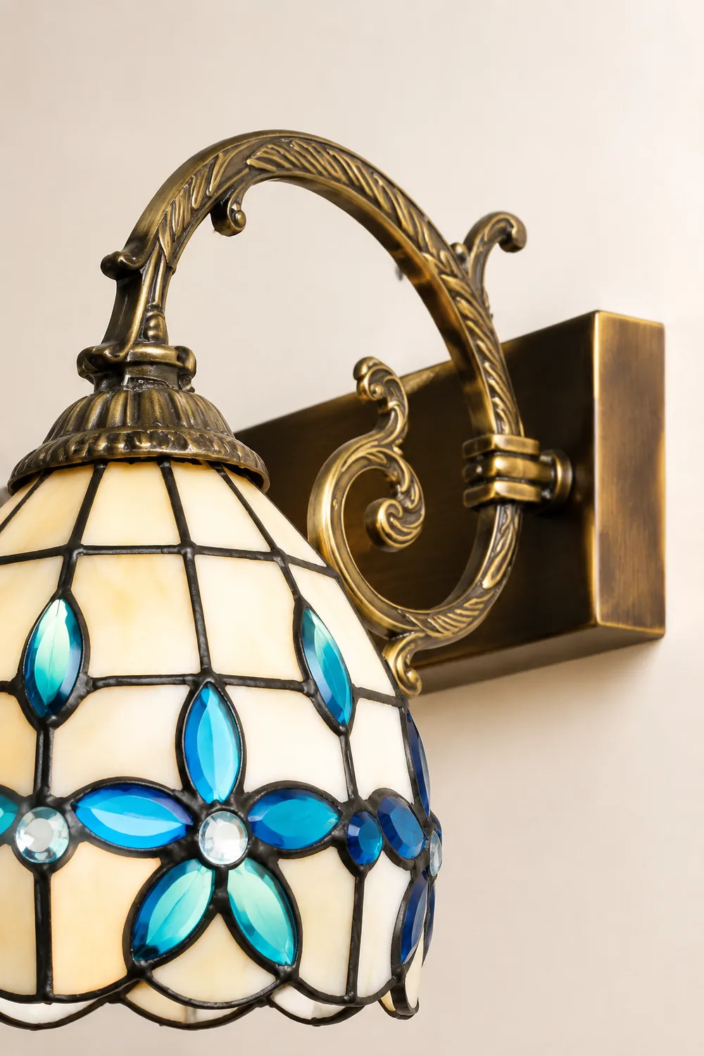 Baxter Aged Brass Spiegel Front Vanity Wandleuchte, 2/3-flammig, 46/65CM Lang - Lumpaz