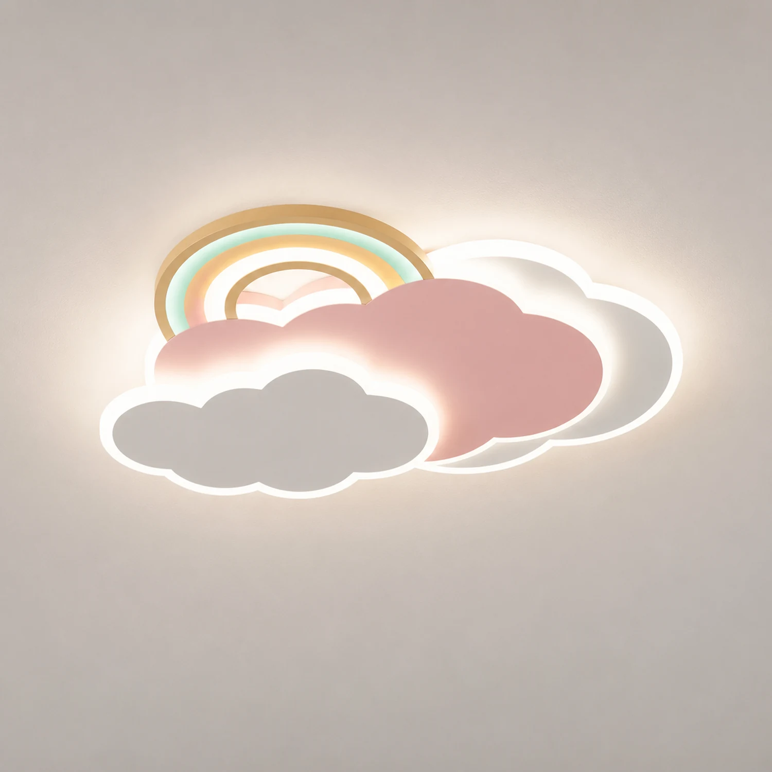 Minori Deckenleuchte Wolkenförmig, 51CM Lang - Lumpaz