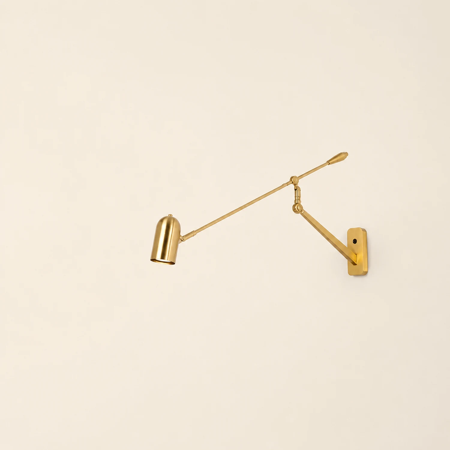 Freja Verstellbare goldene Wandleuchte - Lumpaz