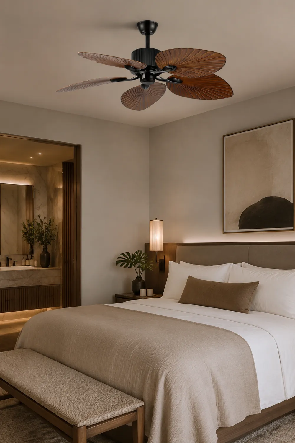 Bella 5-Blatt-Deckenventilator, ∅130CM - Lumpaz