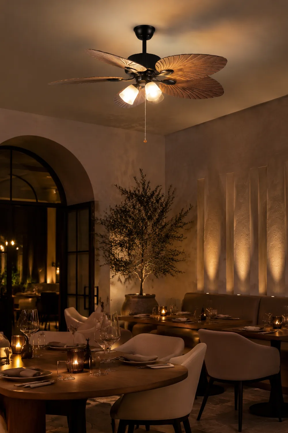 Bella 5-Blatt-Deckenventilator, ∅130CM - Lumpaz