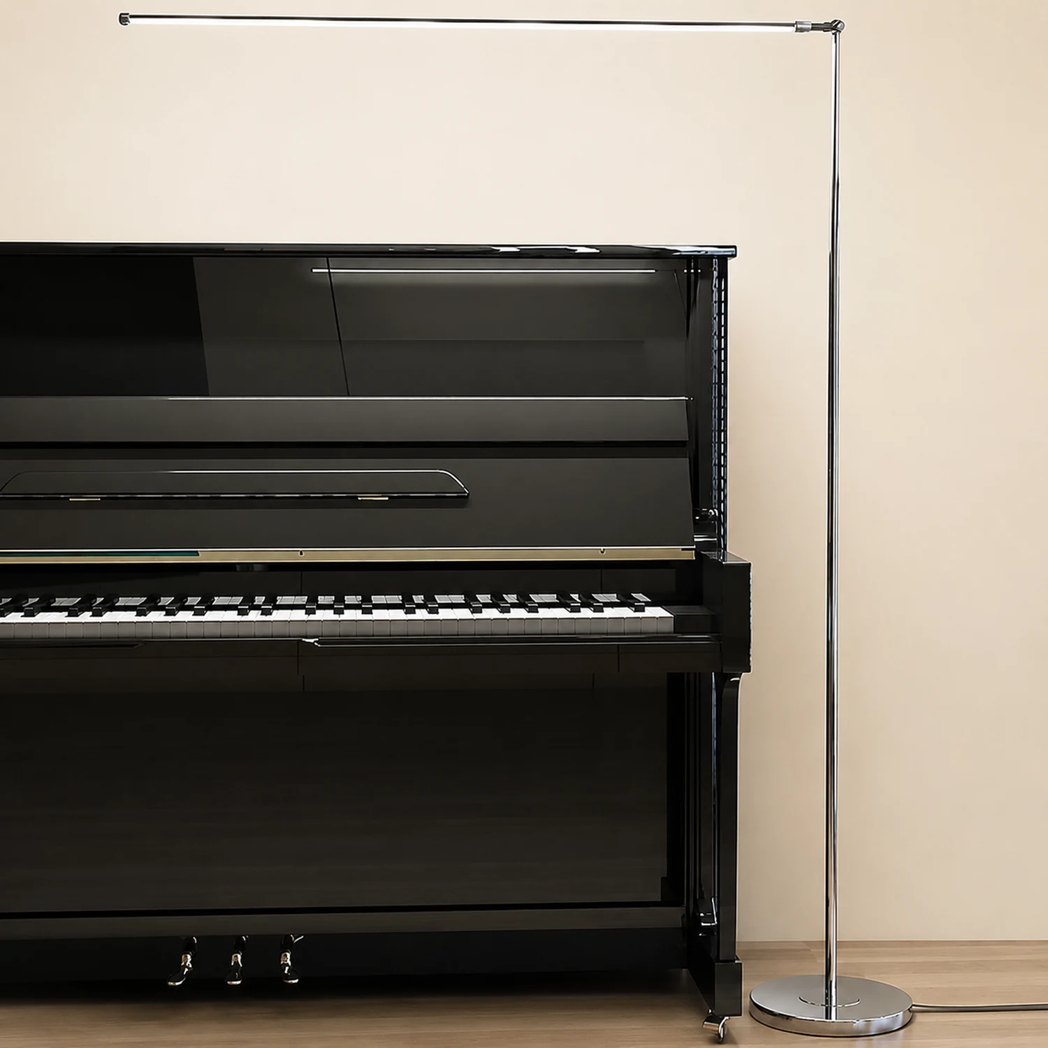 Edge Minimalistische Stehleuchte in Bogenform, 150CM Lang - Lumpaz