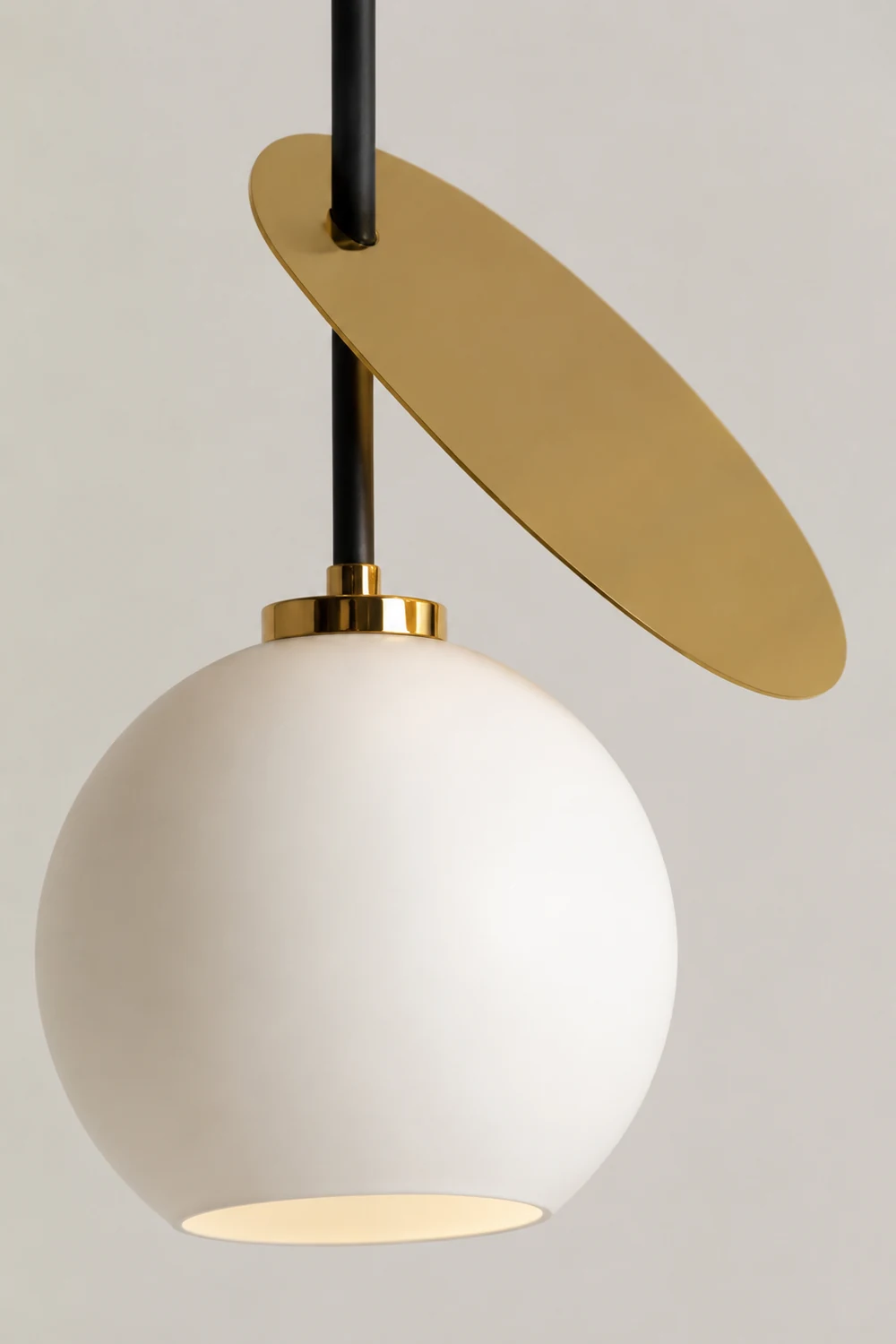 Valentina Kirsche Pendelleuchte, Metall & Glas, 3 Farben, ∅25/50CM - Lumpaz