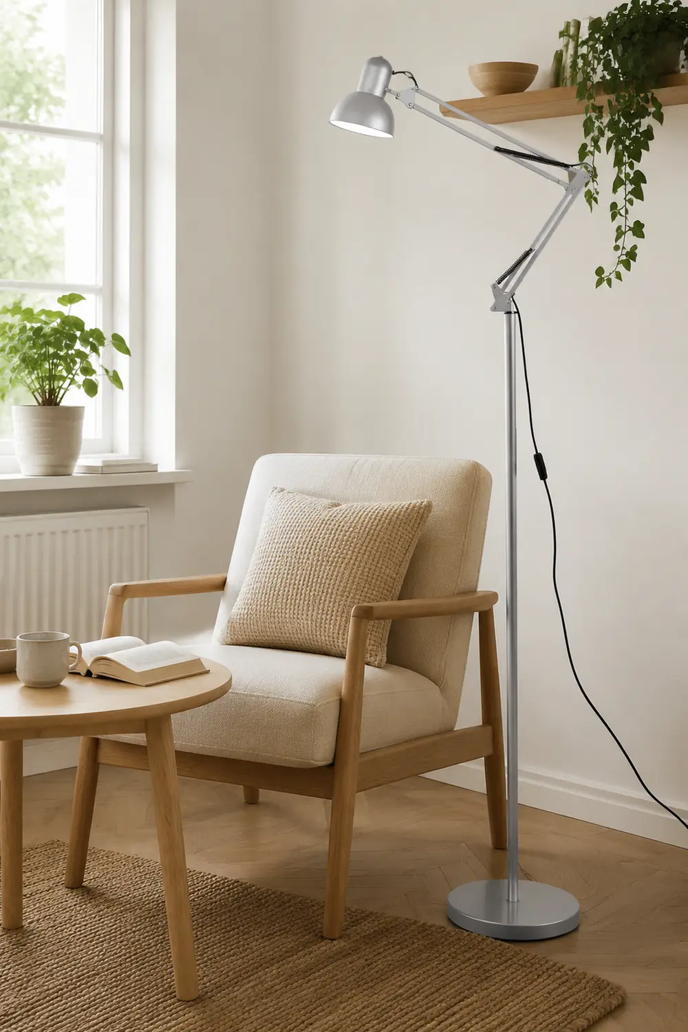 Morandi Stehlampe, Metall, 5 Farben, 185CM Lang - Lumpaz