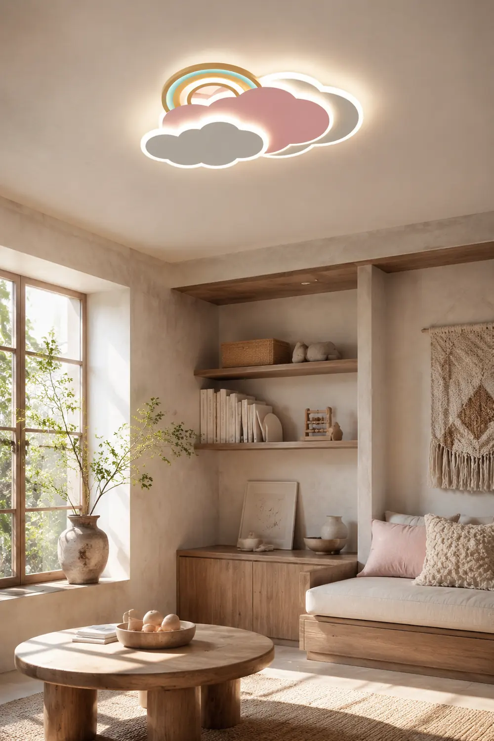 Minori Deckenleuchte Wolkenförmig, 51CM Lang - Lumpaz