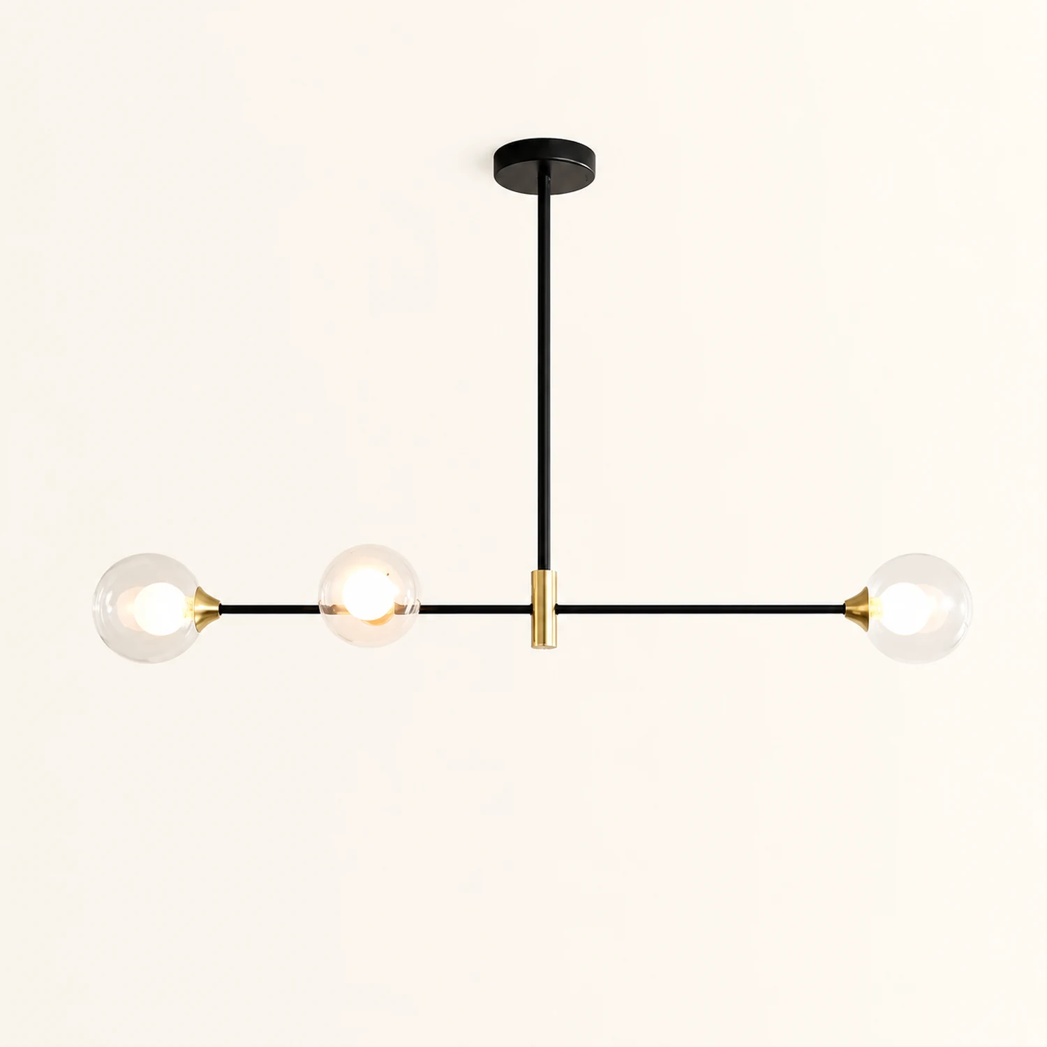 Valentina Pendelleuchte,2 Stile, 3/4-flammig,100CM Lang - Lumpaz