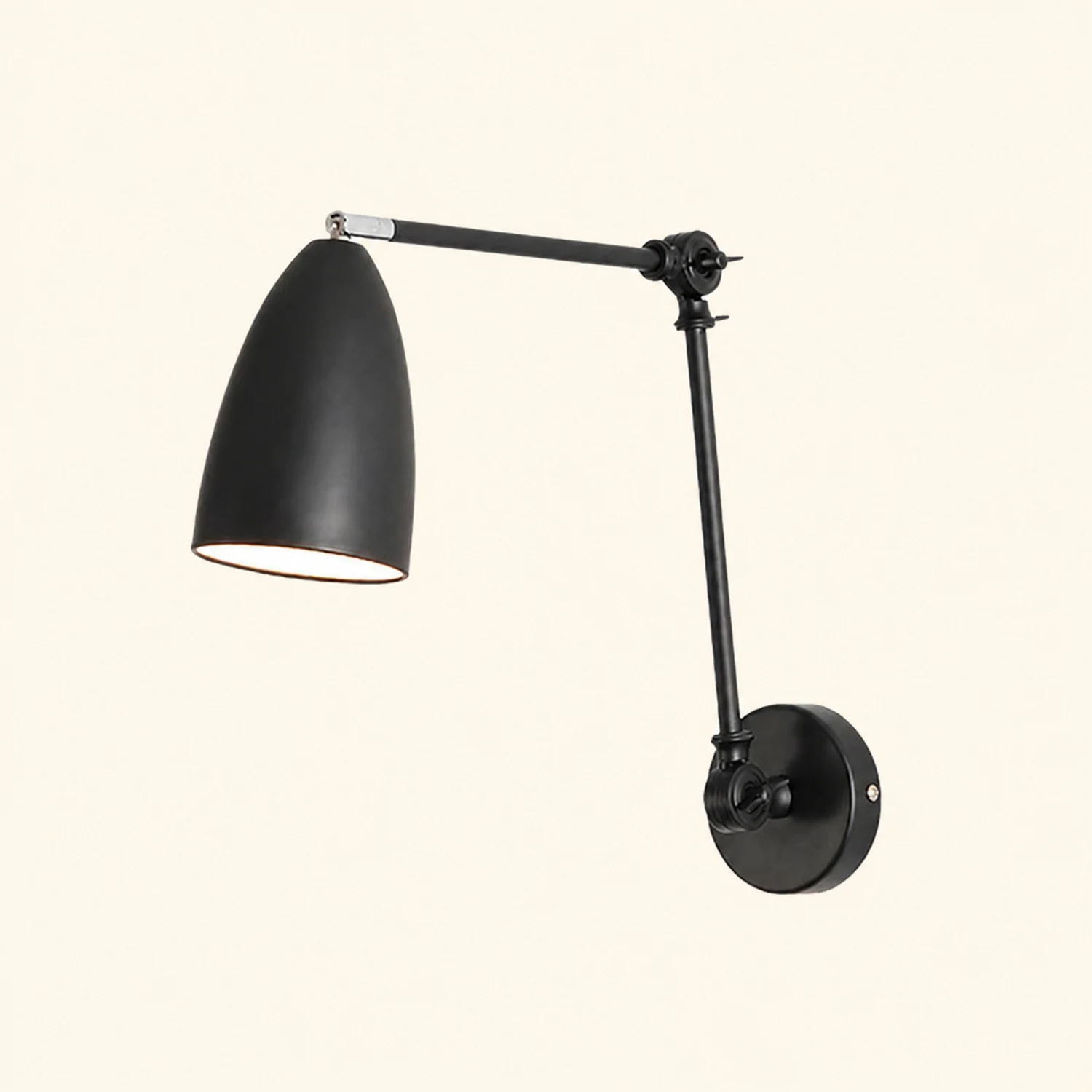Brady Gewölbte Form Verstellbare Wandleuchte, 3 Farben, 60CM Lang - Lumpaz