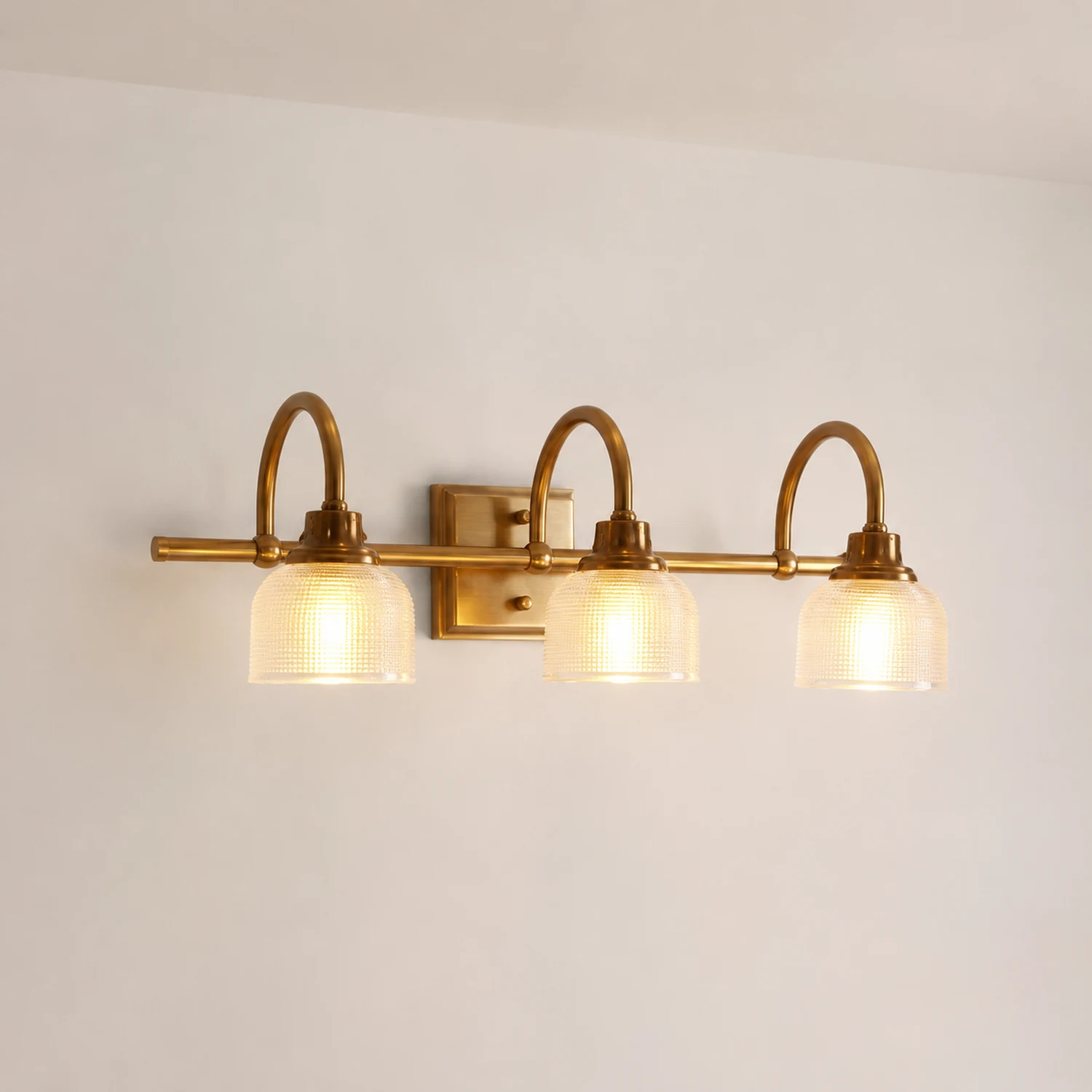 Alessio Spiegelfront-Wandleuchte, 1/2/3 -flammig, 1/2/3 Heads, 11/38/55CM Lang - Lumpaz