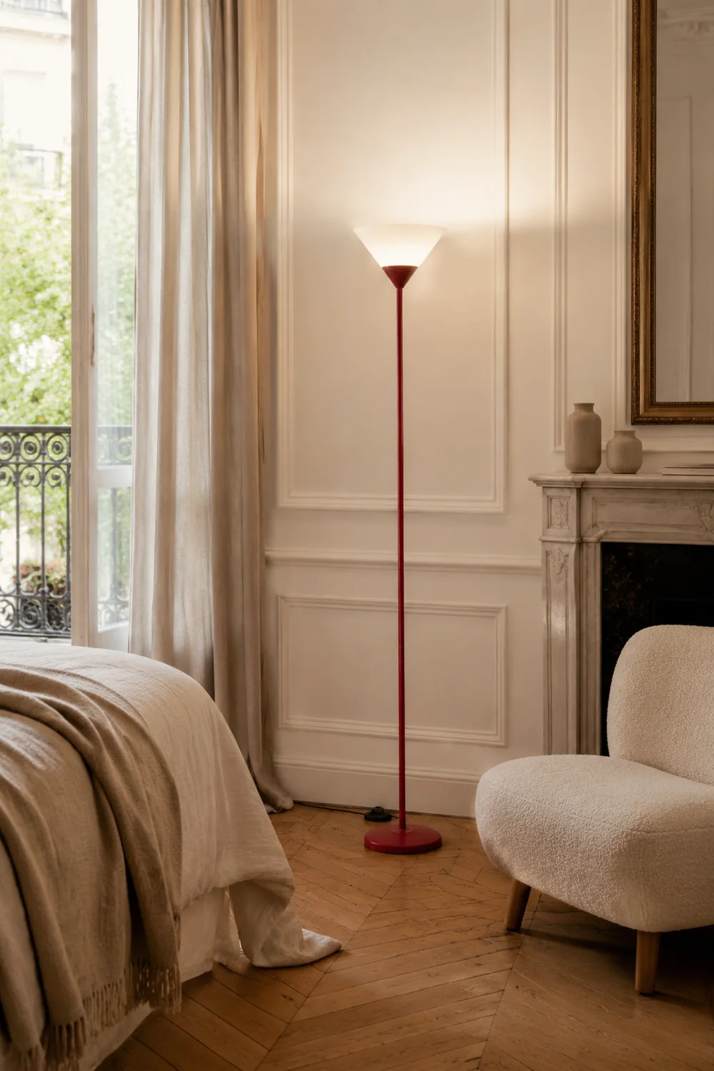 Morandi Stehlampe, Metall, 5 Farben, 130CM Lang - Lumpaz