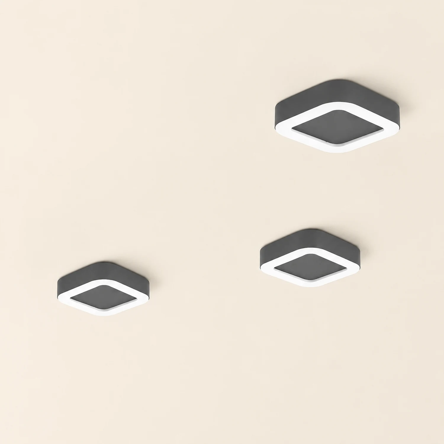 Orr Außendeckenleuchte Sonnenenergie, 3 Stile, ∅22/27CM - Lumpaz