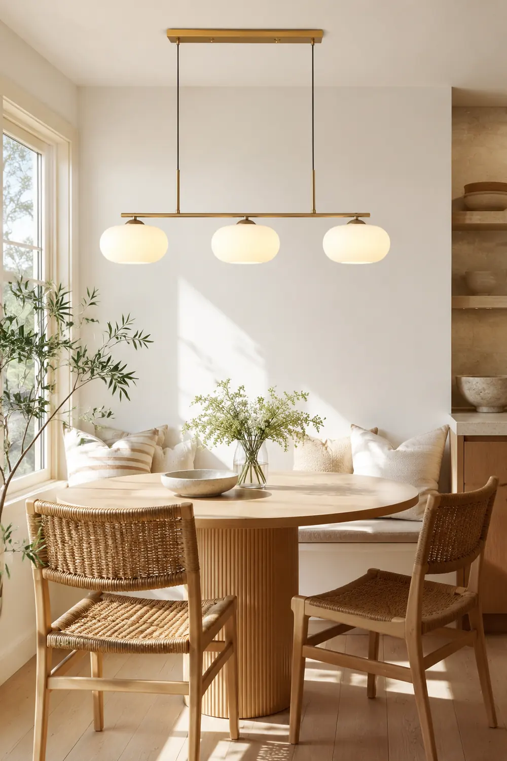 Hailie Pendelleuchte, 3-flammig, 100CM Lang - Lumpaz