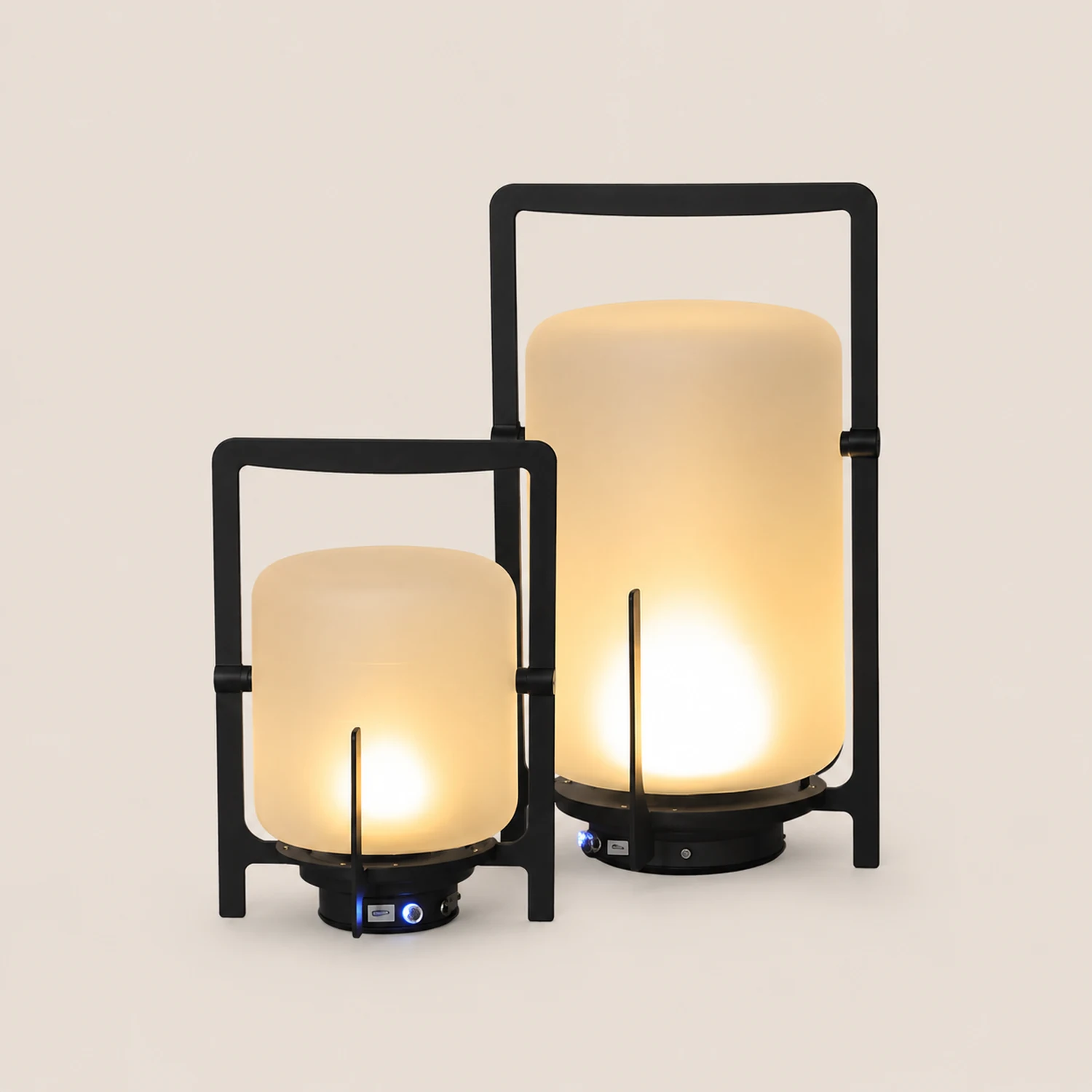 Pena Außenstehlampe Zylinder, Solar, 26/39/54CM Lang - Lumpaz