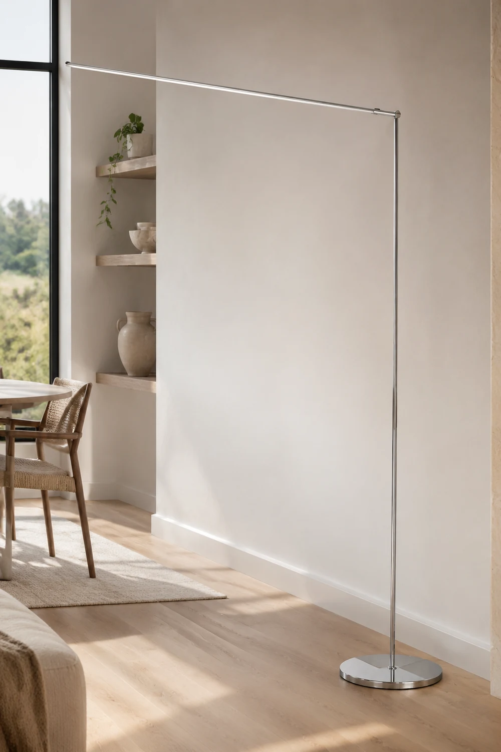 Edge Minimalistische Stehleuchte in Bogenform, 150CM Lang - Lumpaz