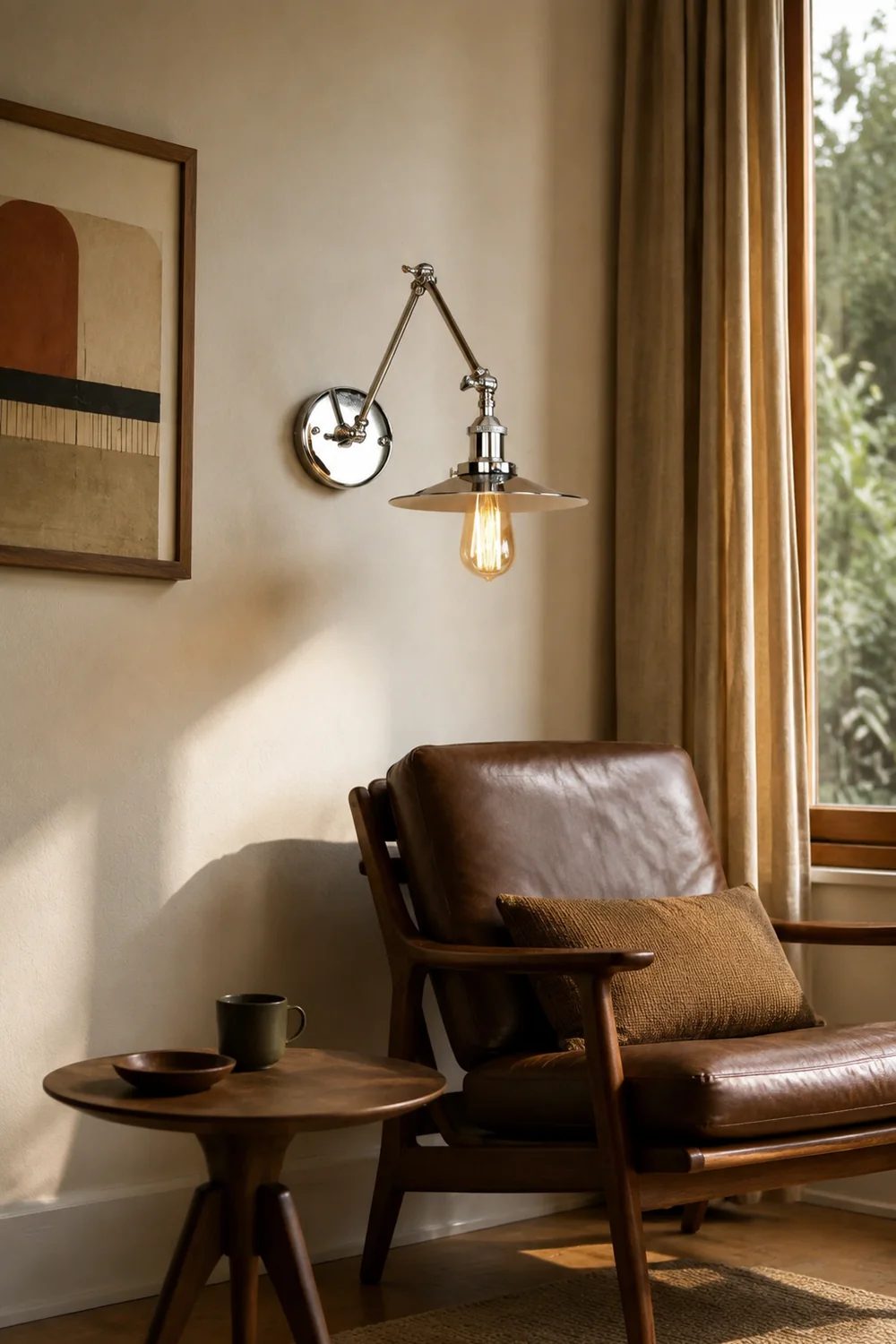 Alessio Verstellbare Wandleuchte Vintage, 15/20/30CM - Lumpaz