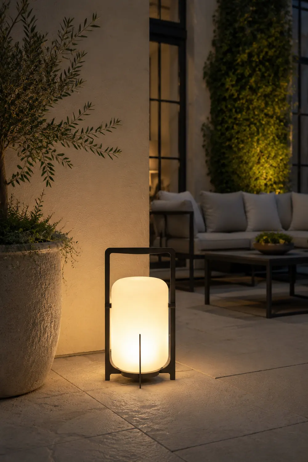 Pena Außenstehlampe Zylinder, Solar, 26/39/54CM Lang - Lumpaz