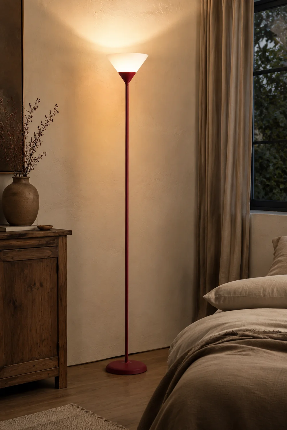 Morandi Stehlampe, Metall, 5 Farben, 130CM Lang - Lumpaz