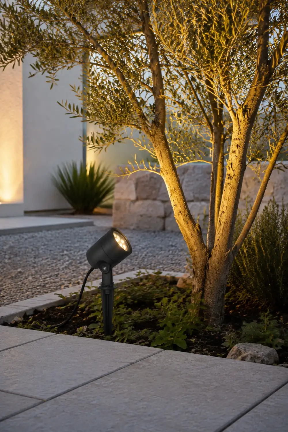 Orr Außen-Gartenstrahler Solar, 4 Stile - Lumpaz