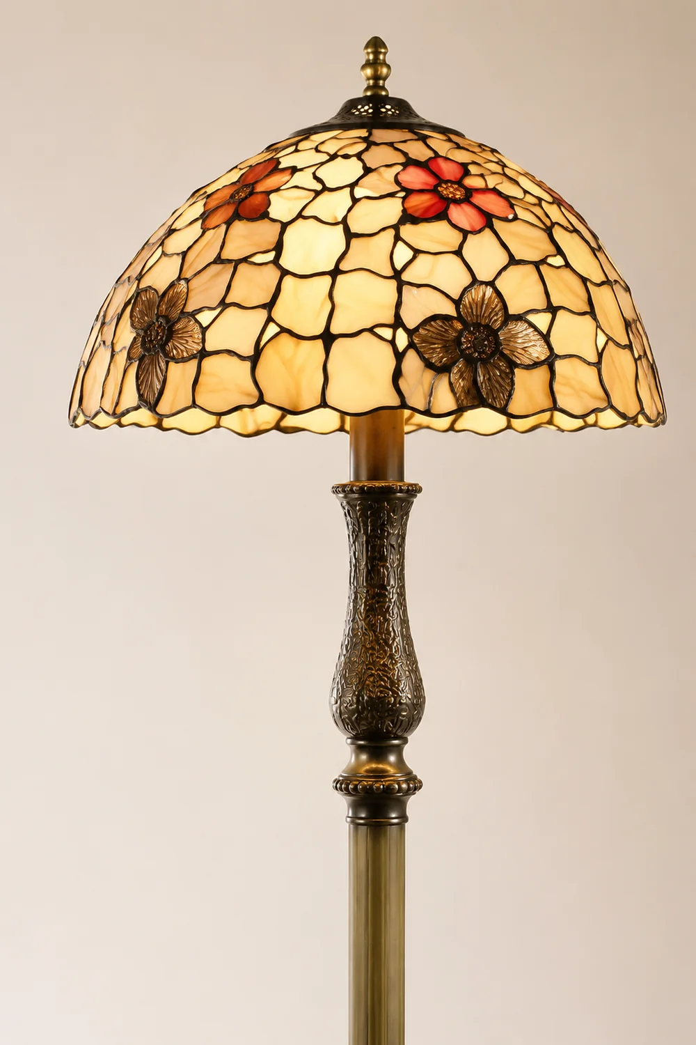 Alessio Schmetterling & Blume Stehlampe, Metall, 160CM Lang - Lumpaz