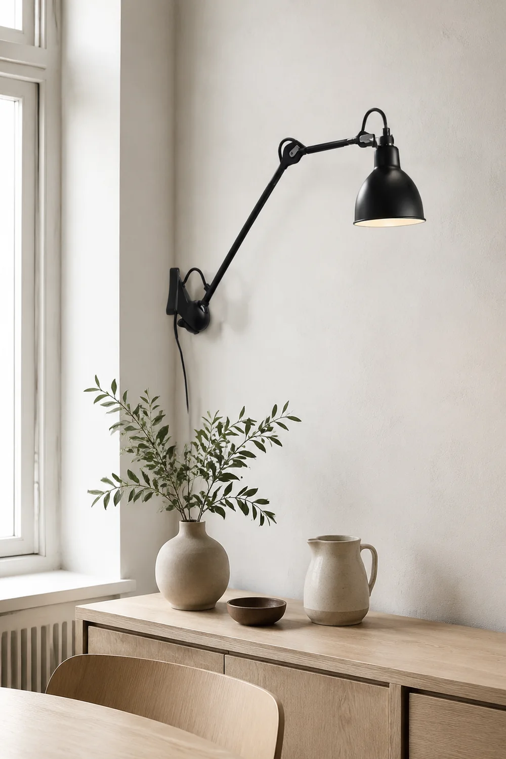 Brady Verstellbare Wandleuchte, Metall, 5 Farben - Lumpaz
